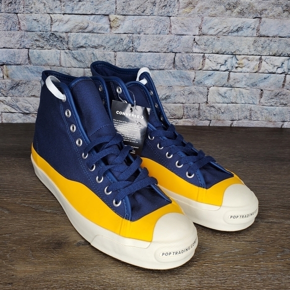 New Converse Jack Purcell Pro Hi Pop Trading Company - Picture 2 of 9